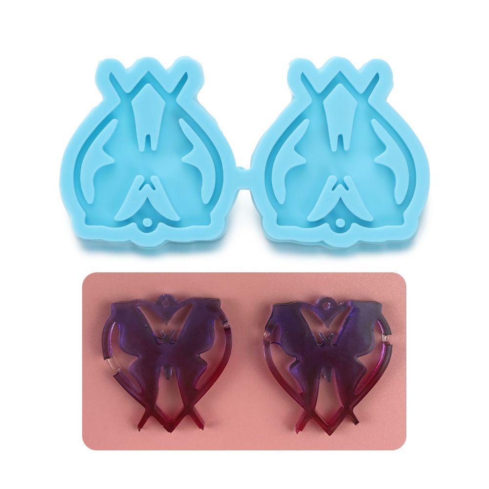 Cetakan Resin Bahan Silikon Untuk Membuat Perhiasan Anting