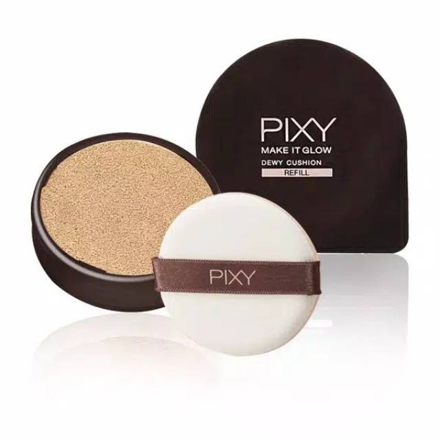 PIXY Dewy Cushion Fullsize / Refill (pixy make it glow bb cushion ) (KIM)