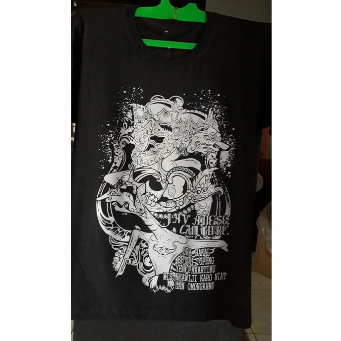 PROMO/OBRAL KILAT/KAOS WAYANG GATOT KACA KAOS PRIA GAMBAR WAYANG KAOS DISTRO WAYANG JAWA BAJU KAOS WAYANG ADAT JAWA