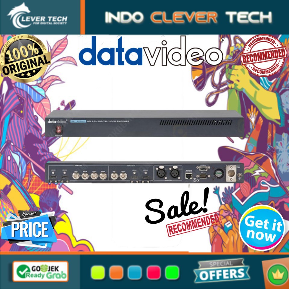 Datavideo SE-1200MU 6 Input HD Digital Video Switcher