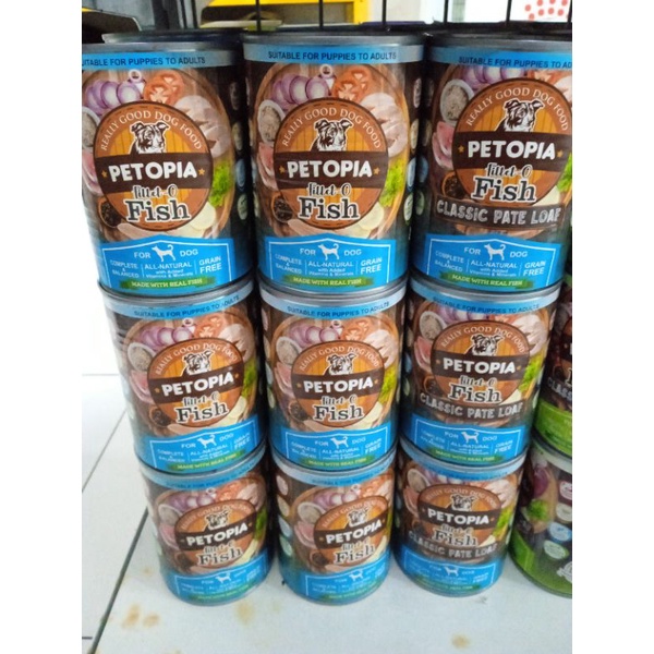 DOG FOOT PETOPIA 380GR ALL VARIAN - MAKANAN ANJING