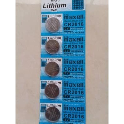 

mtt.38 Baterai CR2016 CR 2016 maxell papan tulis LCD -baterai kalkulator