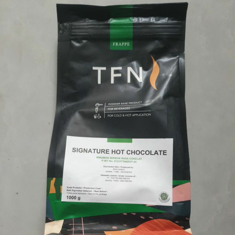 

Toffin Ice Blended Hot Chocolate 1000Gr Premium