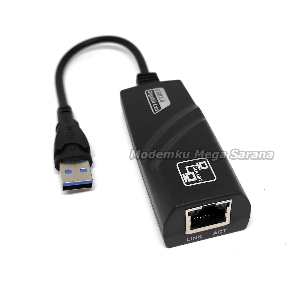 USB 3.0 To LAN Gigabit Ethernet Adapter Up To 1000 Mbps