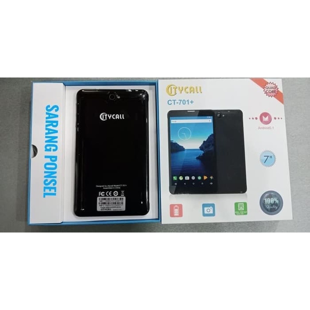 TABLET BARU Terlaris CITYCALL CT701 PLUS TABLET MURAH 1-8 3G DUAL SIM termurah Diskon