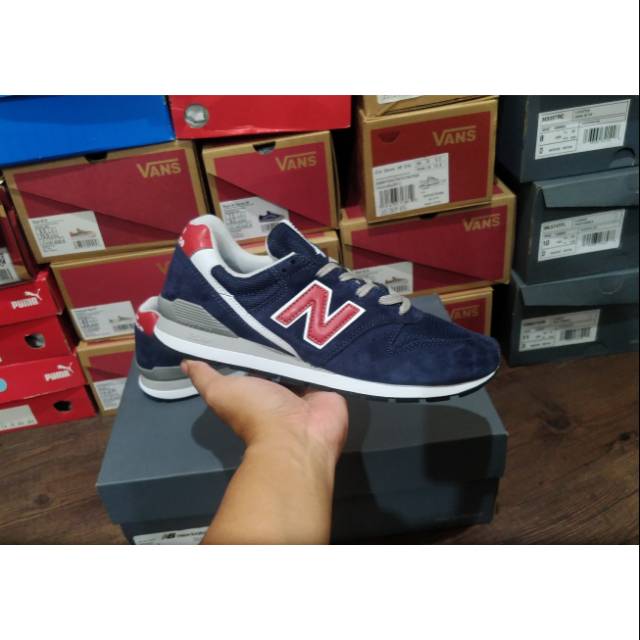 New balance 574 classic original navy red