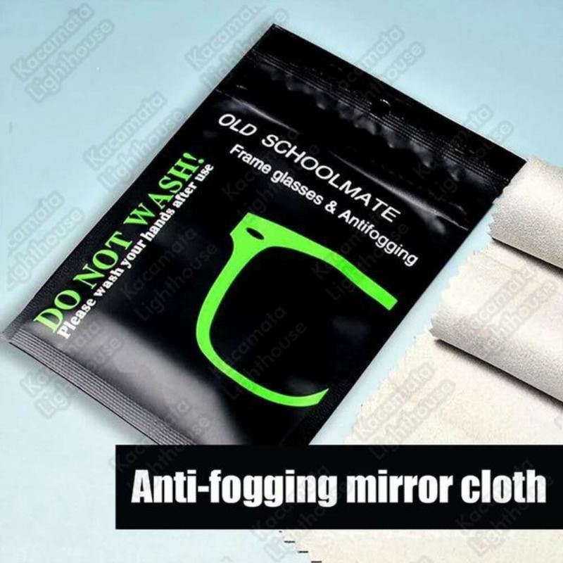 Lap Anti Fog Anti Embun / lap pembersih kacamata antifog anti embun / lap microfiber pembersih lensa