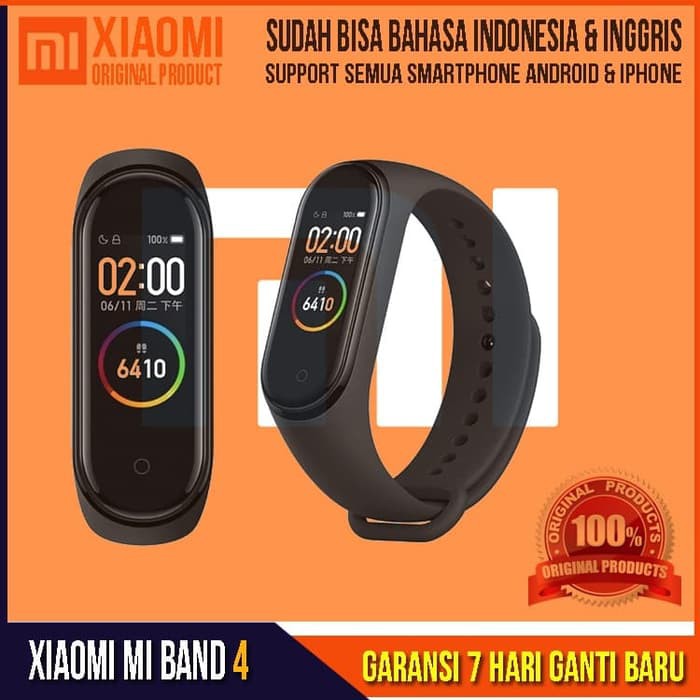 Xiaomi Mi Band 4 SmartBand Original Mi Band 4 Smartwatch Original - Tanpa bubble
