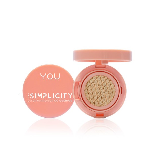 YOU MAKEUP The Simplicity Color Corrector CC Cushion by YOU Makeup