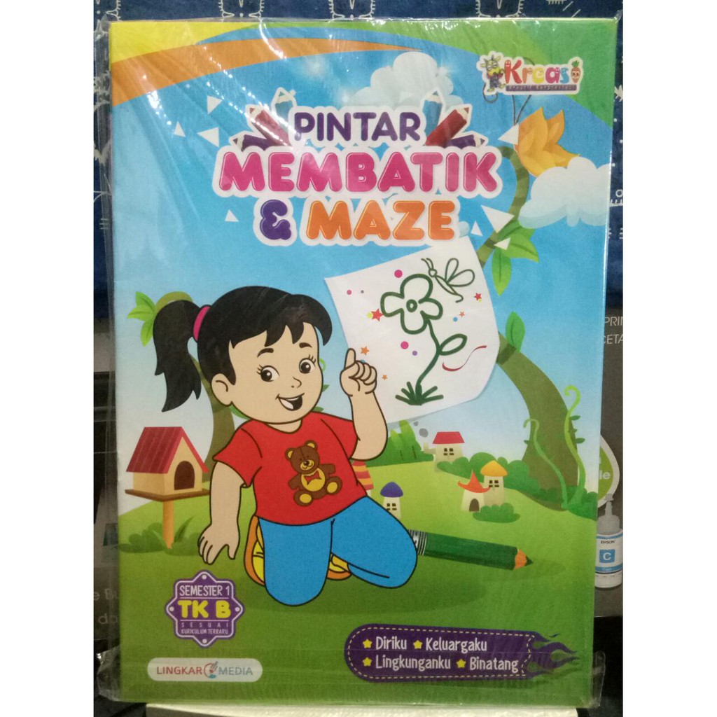 Jual Buku Paket Materi TK B Semester 1 (isi 6 Buku) / Buku Latihan TK B ...