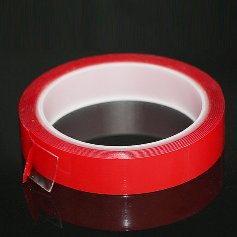 Double Tape 3M X 10mm Transparan Untuk Mobil / Motor