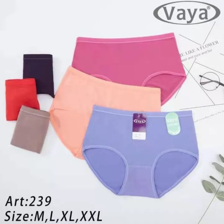 Size XXL XL L M | Celana Dalam Wanita Vaya Art 239 Panty Bahan Coolmax Soft / CD cewek Murah