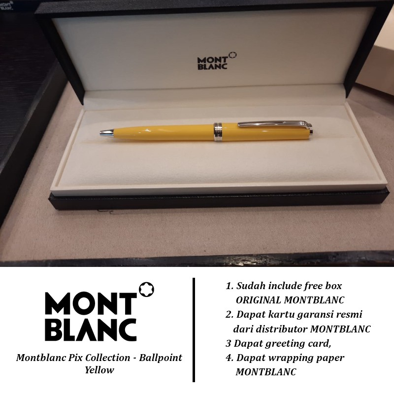 

Montblanc Pix Ballpoint yellow ORIGINAL