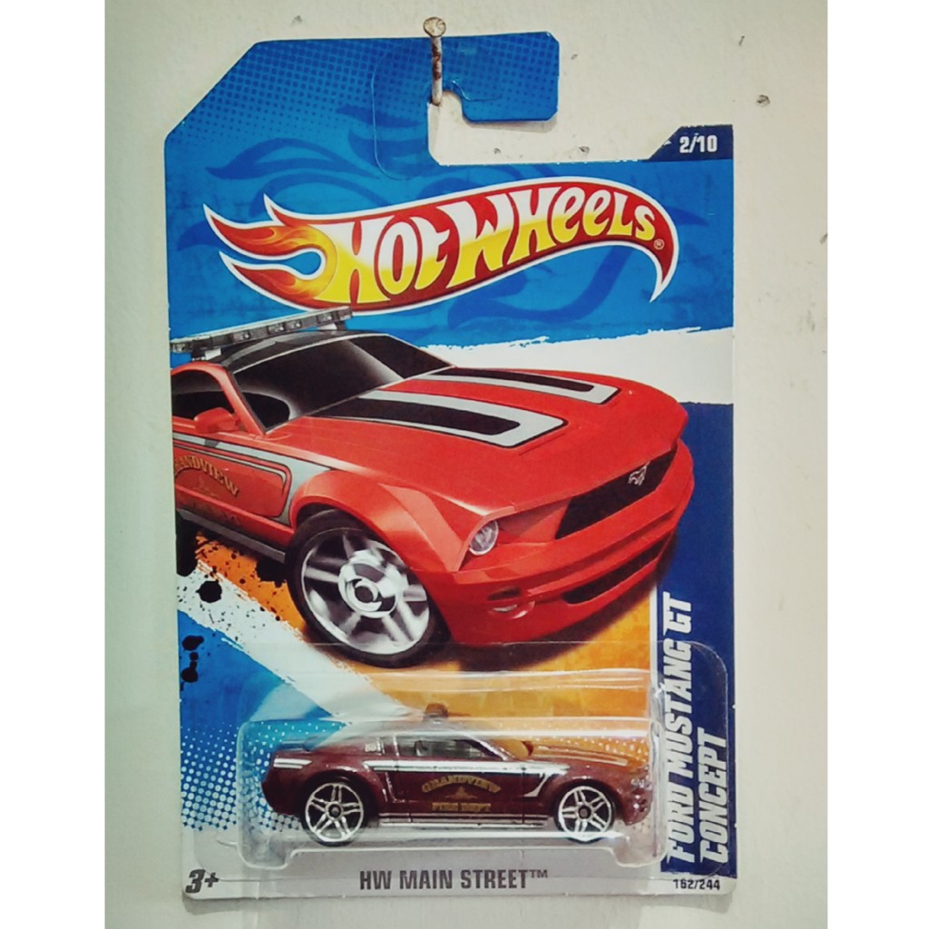 hot wheels mustang gt concept