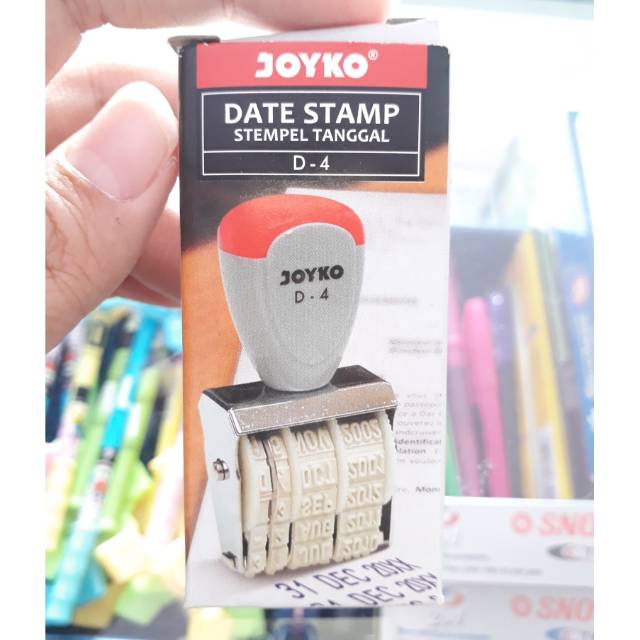 1 buah Stempel tanggal Joyko Date Stamp/stempel tanggal/date stamp