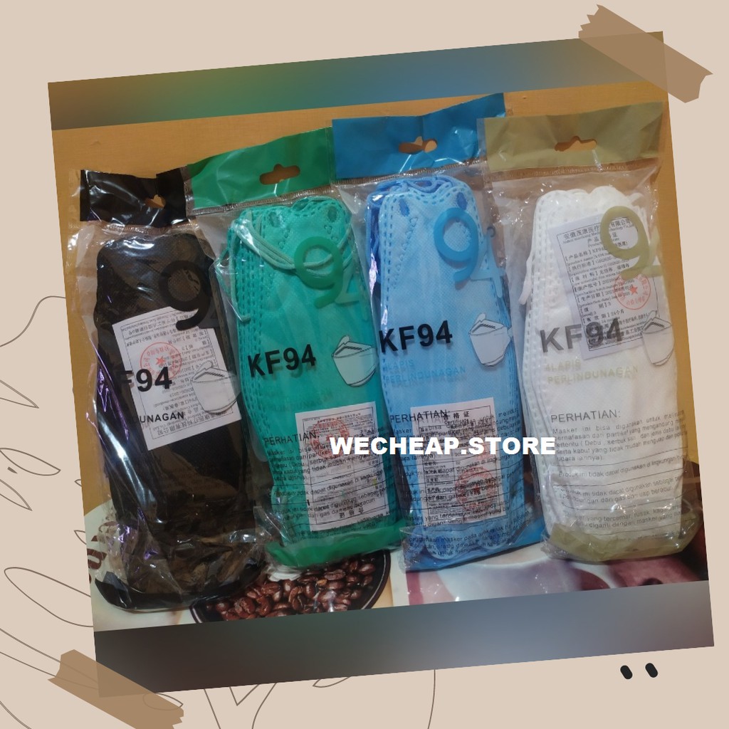 MASKER KF94 CAREION / MASKER KF 94 CAREION/ MASKER MURAH