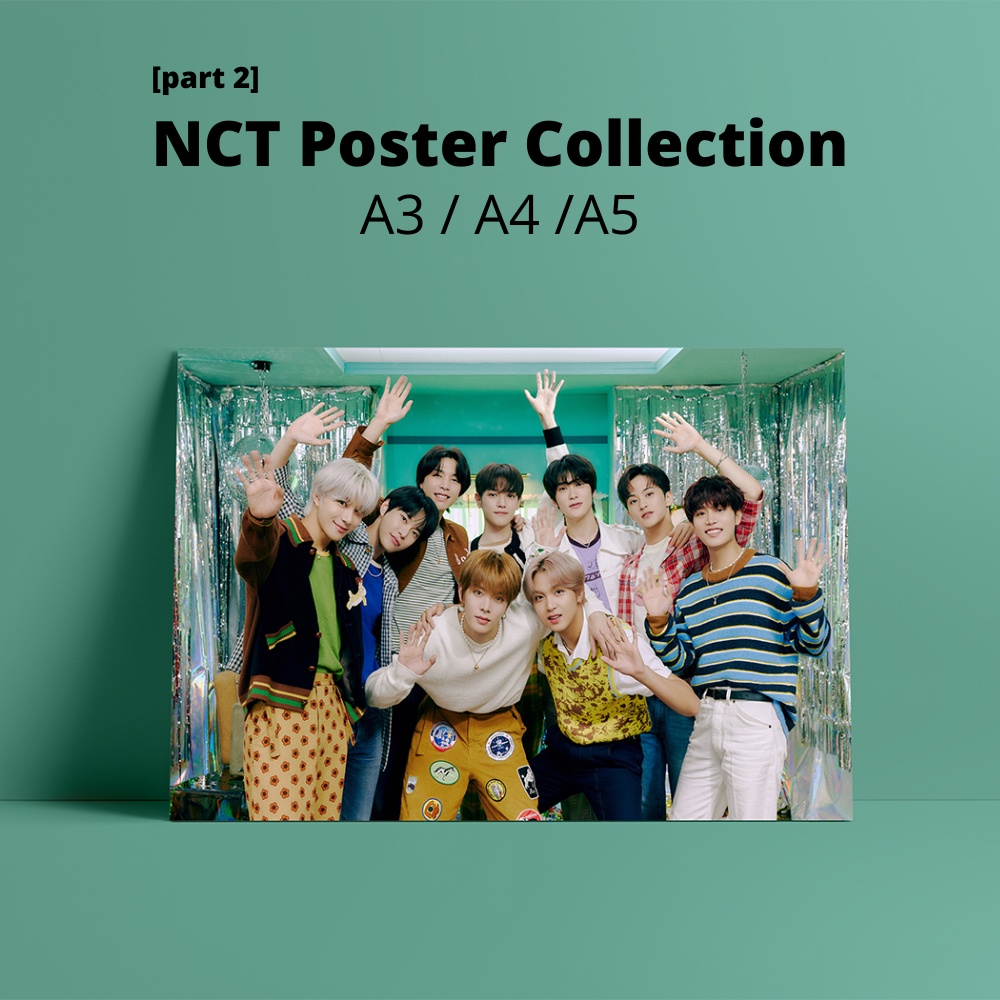 [part 2] Poster NCT / NCT Poster Collection - Poster kpop murah