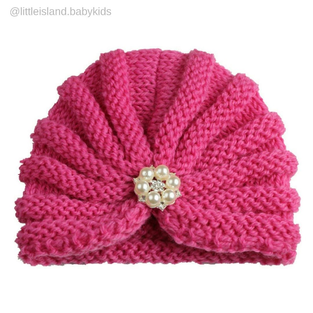 LID8039 Cute Baby Hats (Turban Kepala Bayi) Soft Cloth