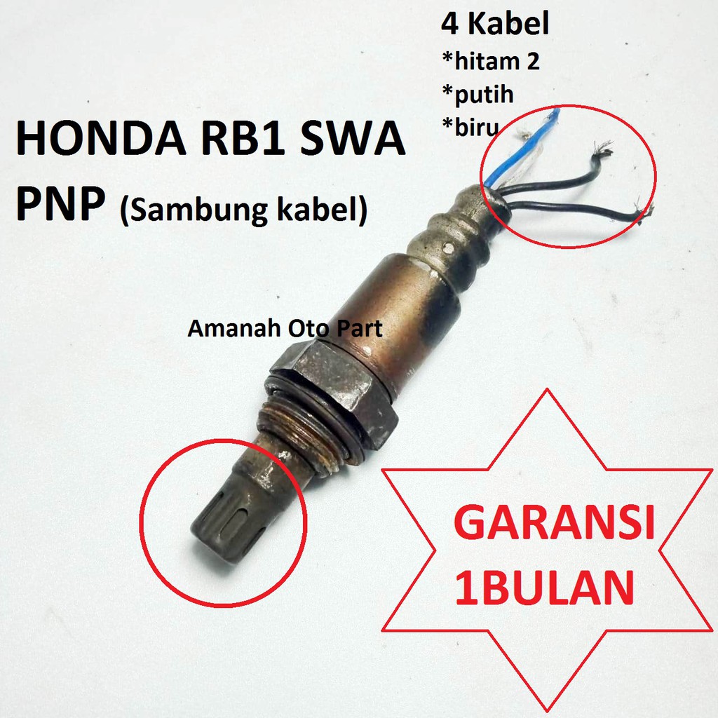 Sensor oxygen oksigen CO2 O2 Honda Accord Odyssey RB1 Copoton Asli Original ori