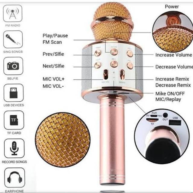 Microphone karaoke