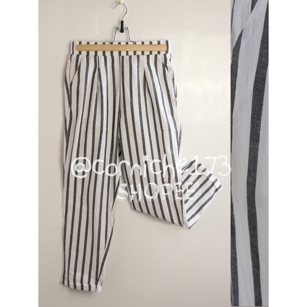 Corniche Baggy Pants Off White - TP90249