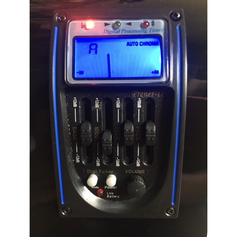 Preamp Gitar Tuner / Equalizer Original HSY , Prener Lc murah bukan cowboy