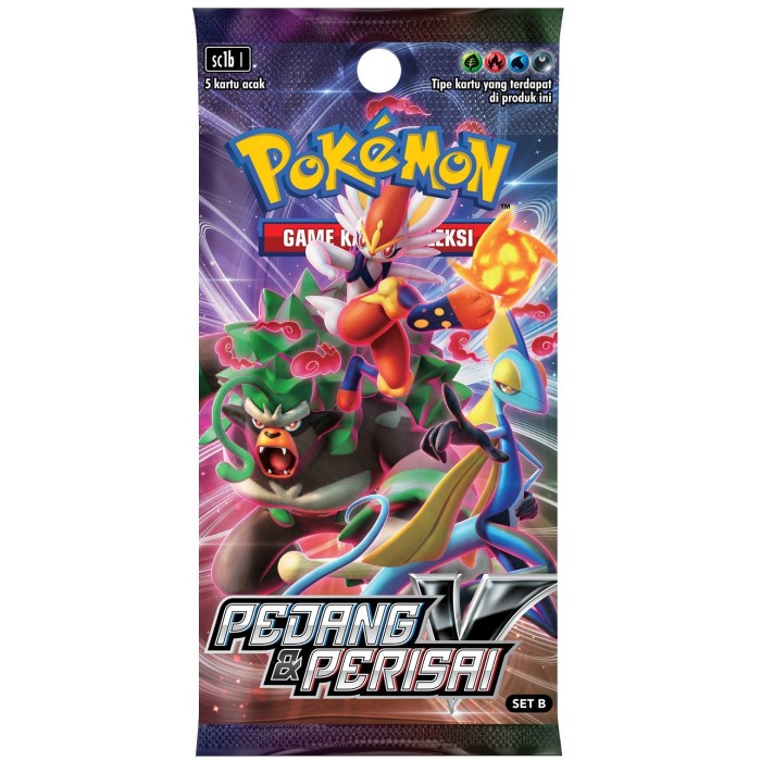 Spesial Kartu Pokemon Pedang & Perisai V Set B Sc1B Booster Pack Tcg Indonesia Hot Sale