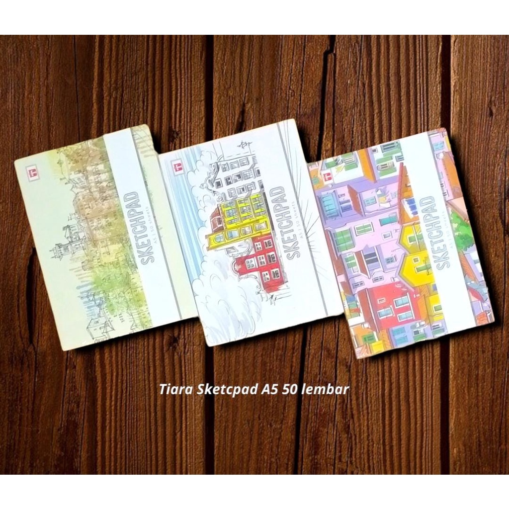 

BUKU GAMBAR SKETSA SKETCH BOOK A5 TIARA 50 LBR