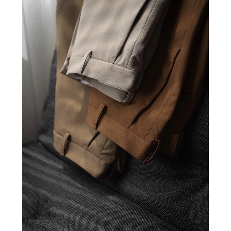 PEAZY PANTS in BLACK by MALE.ID