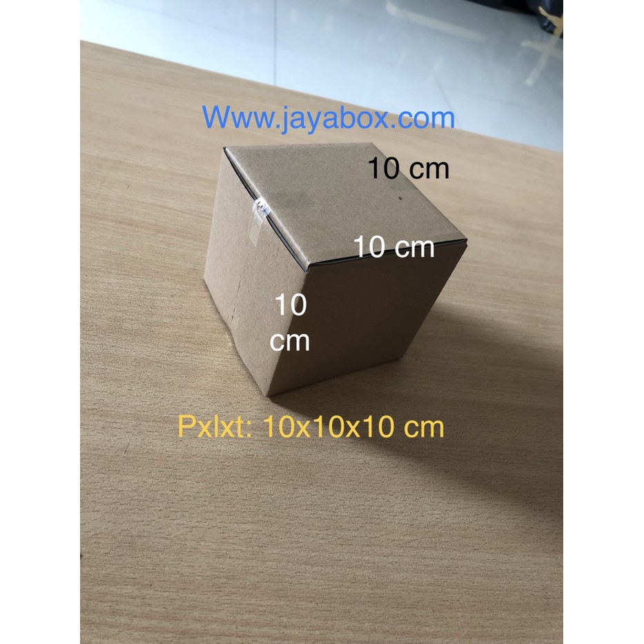 

Kardus box dus packing aksesoris 10x10x10 cm