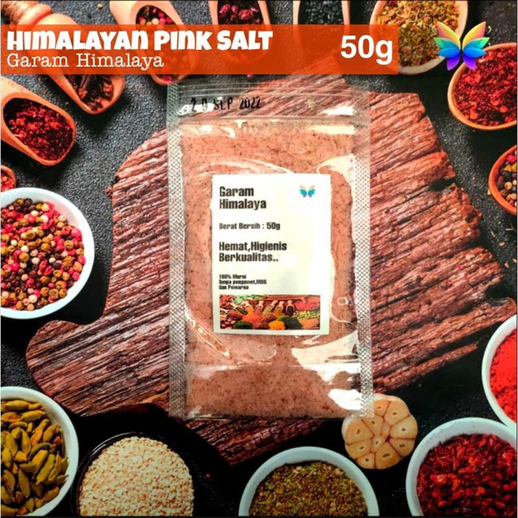 

Bumbu Dapur GARAM HIMALAYA / Himalayan Rock Salt 50g ✓PREMIUM #WarnaWarniRempah