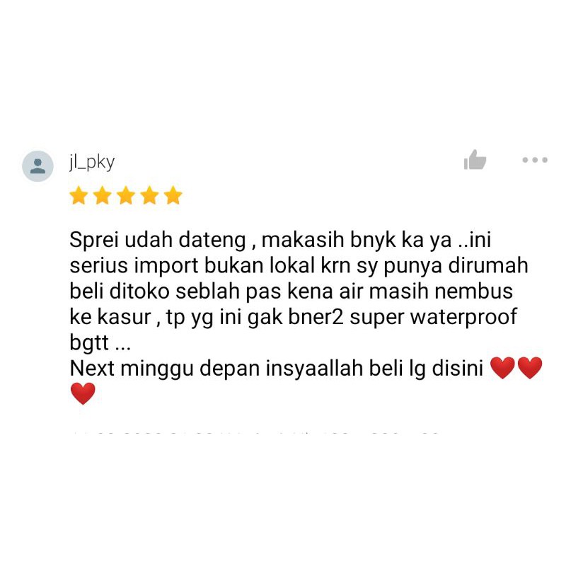 ( Harga Grosir / BISA COD  ) Sprei waterproof  Bahan Import Harga Termurah-6