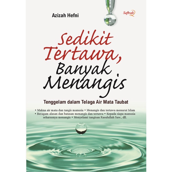 Buku Sedikit Tertawa, Banyak Menangis - Safirah