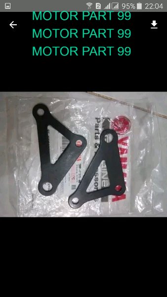 Bracket mesin yamaha Scorpio original