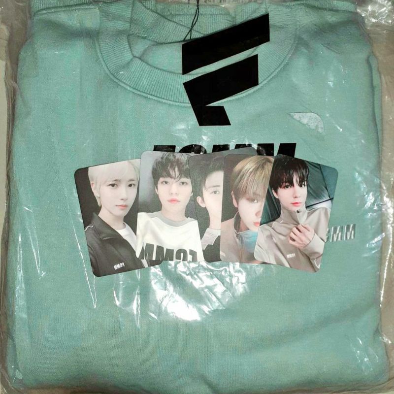 SWEATSHIRT JADE MINT JAEMIN FCMM JENO RENJUN JISUNG CHENLE MARK SUHUM PC ARRIVAL MARK KOLBUK RESO JE