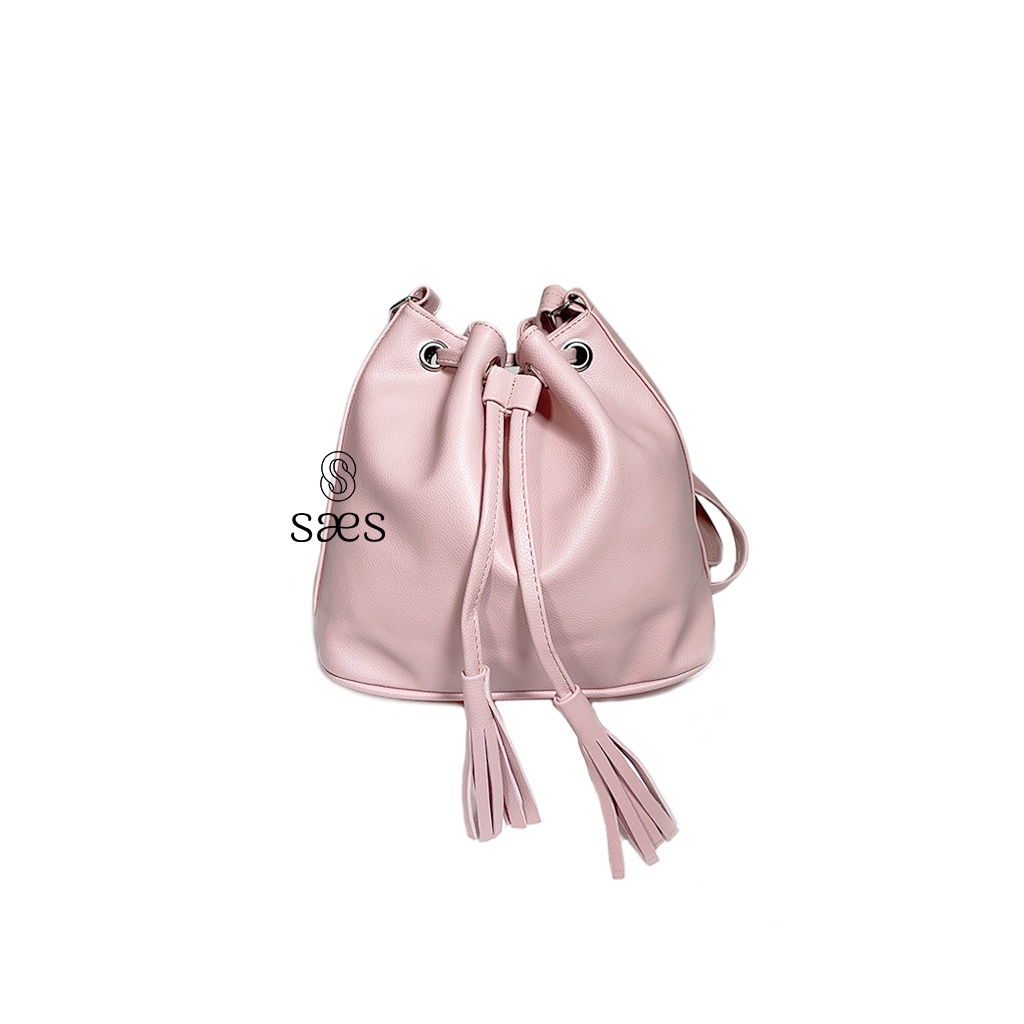 SAES - Anyelir TAS Serut Bucket Bag Kulit Wanita Tas Wanita 001