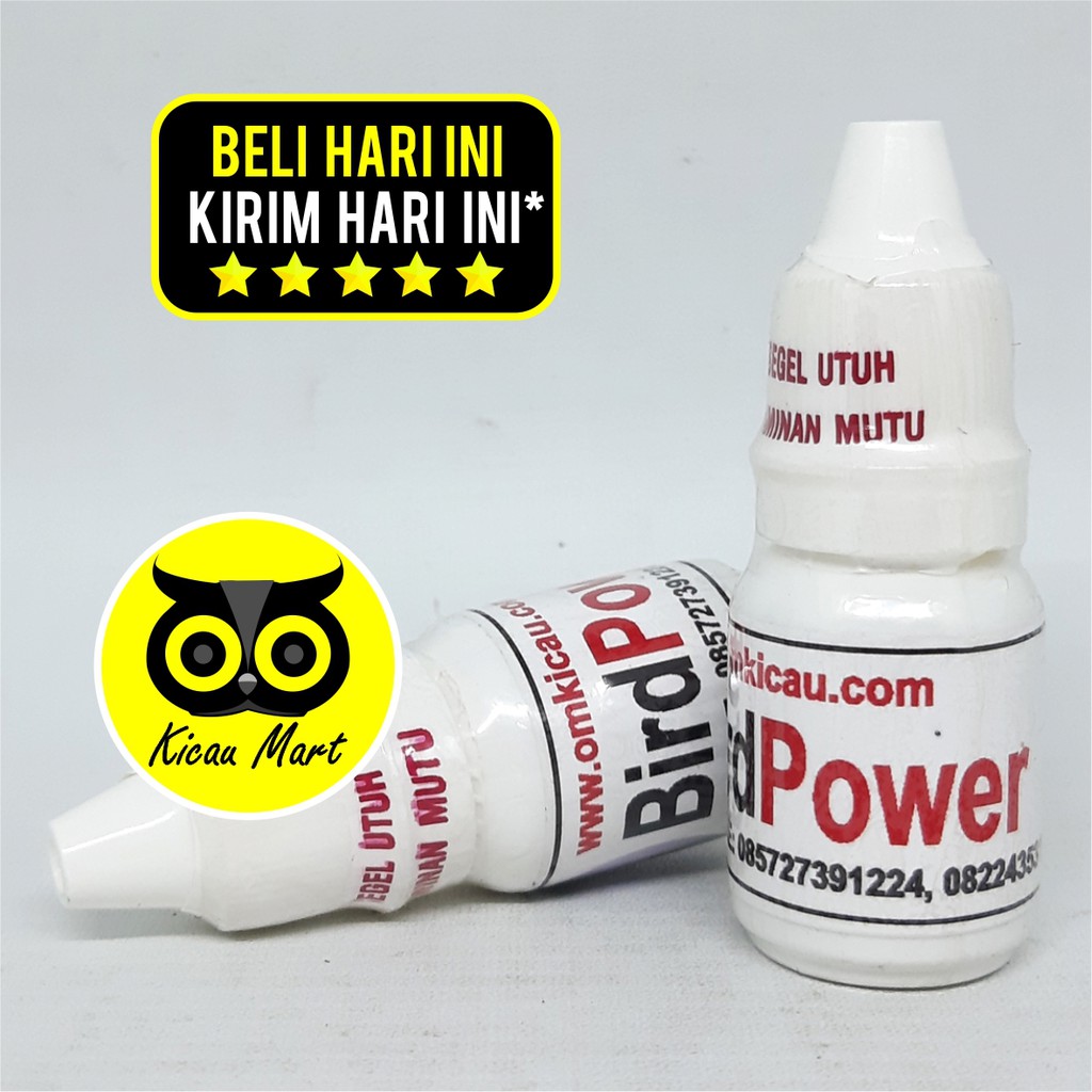 VITAMIN OBAT LOMBA BURUNG MURAI KACER KENARI MERPATI BIRD POWER OM KICAU ATASI LESU LEMAS VBPOWOK