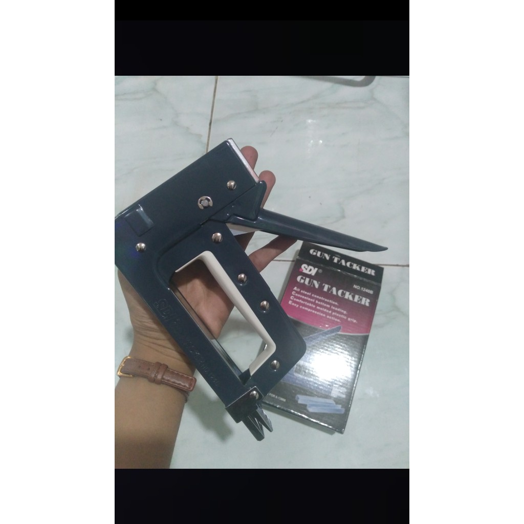 

GUN TACKER STAPLES STEPLES KAYU DINDING PLAFON MURAH