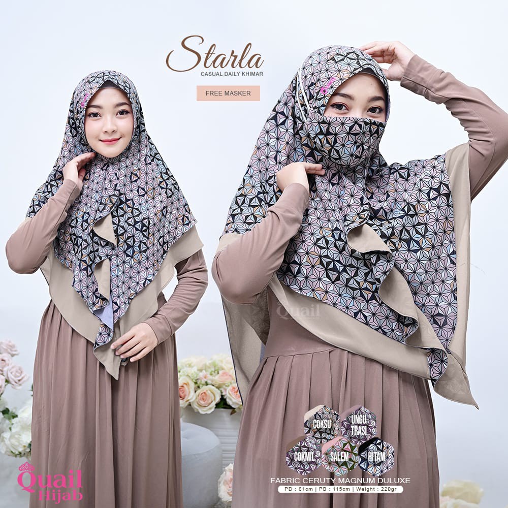 QUAIL HIJAB ORI - STARLA KHIMAR
