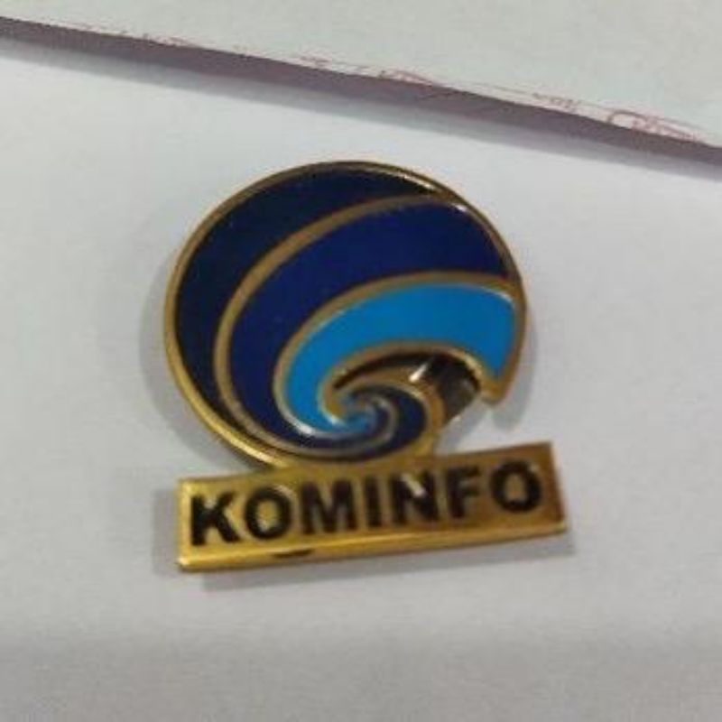 PIN KOMINFO MAGNET PIN LOGAM KOMINFO MAGNET