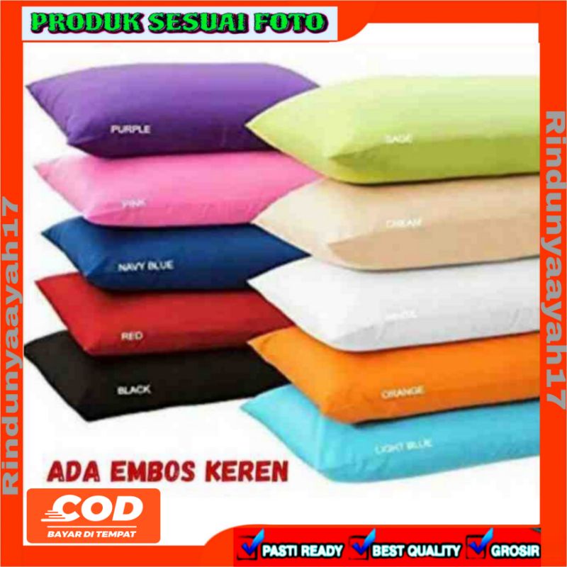 SARUNG BANTAL DAN GULING EMBOS