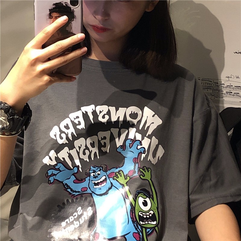 AFI - VC - Kaos Oversize Wanita Monster (LD 106, P 65)*