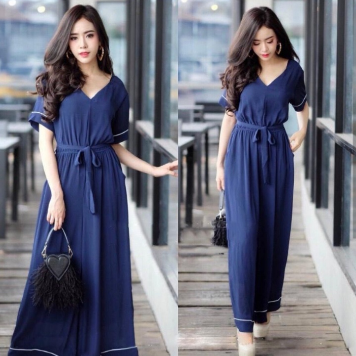 [GLFK] Jumsuit Wanita Terbaru / Pakaian Wanita Kekinian 2023 / Overall Jumpsuit / Jumpsuit Wanita Elegant