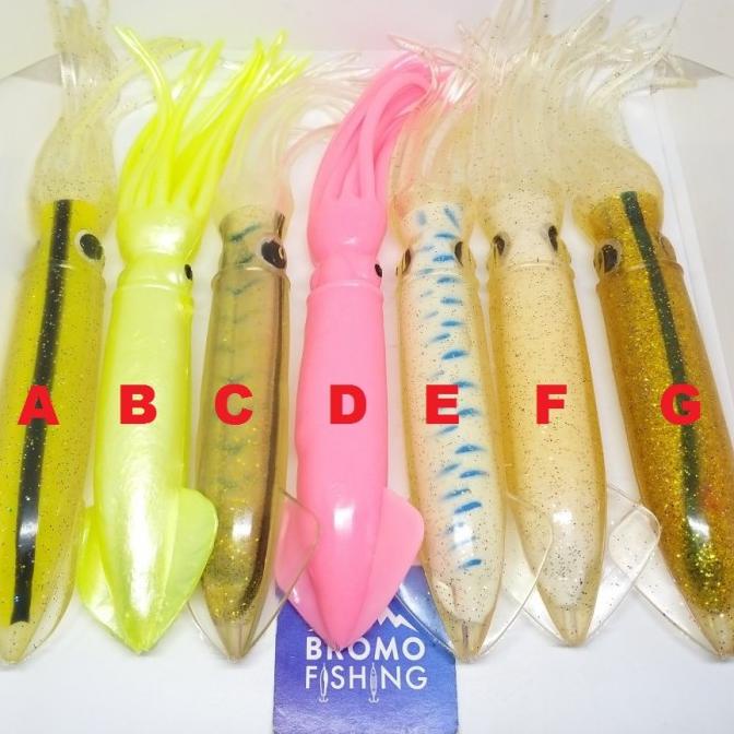 Soft Lure Cumi Jumbo / Umpan Karet Sotong