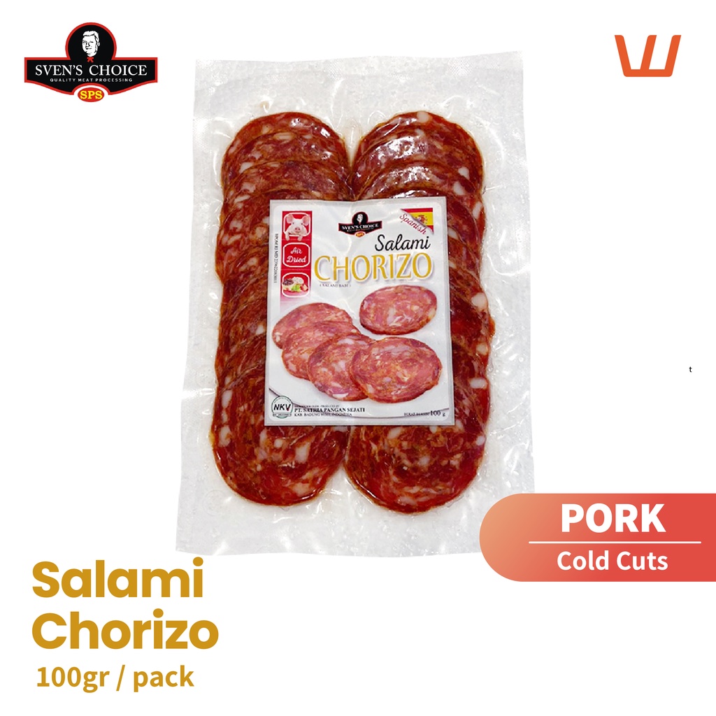 

Salami Chorizo Cold cuts Sven's Choice 100g premium sven