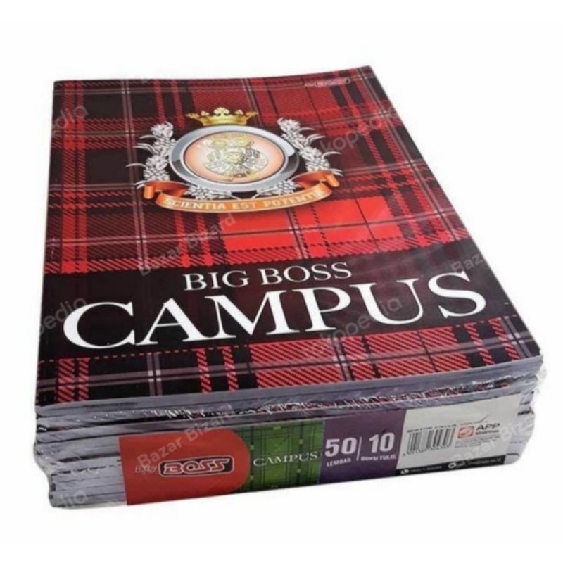 

Buku big bos campus 10pc isi 50's