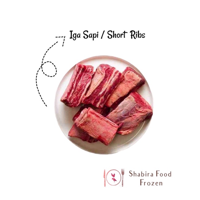 

Iga Sapi Tebal / Iga Panjang / Short Ribs / Iga Premium @ 1 kg