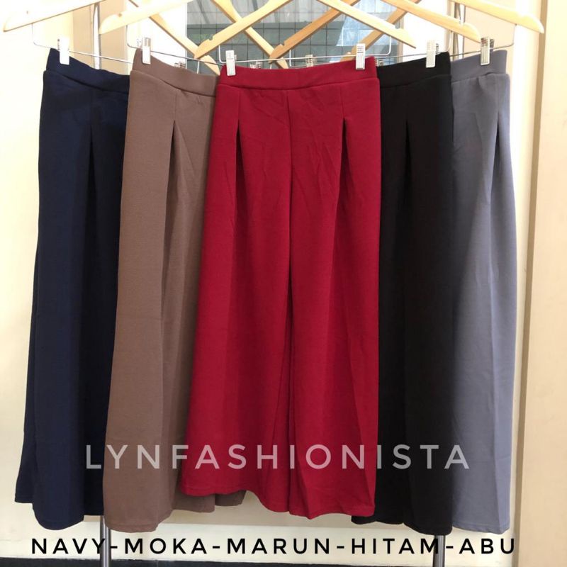 LYNFASHIONISTA-ROK PANJANG WANITA MUSLIM BAHAN WEDGES TEBAL MURAH/888