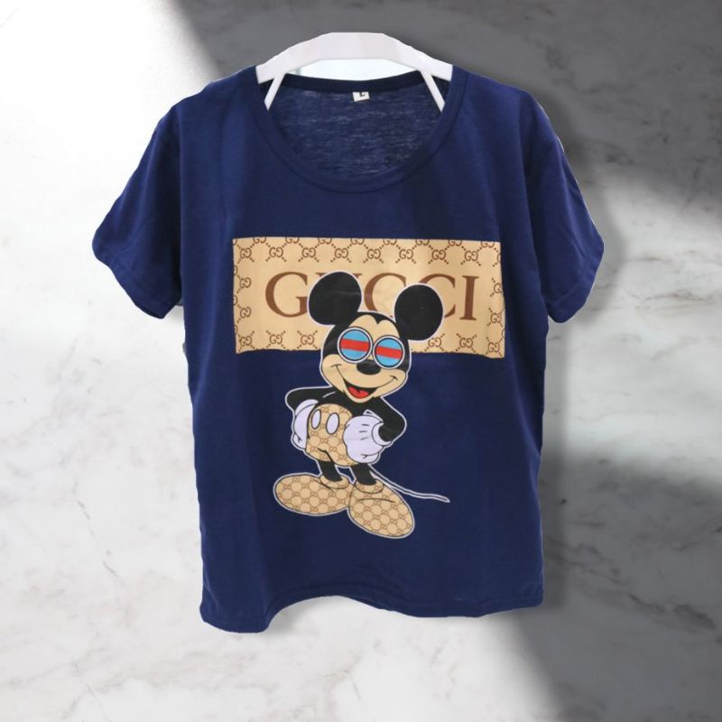 BAJU ANAK ATASAN COWO COWOK GUCCI MICKEY