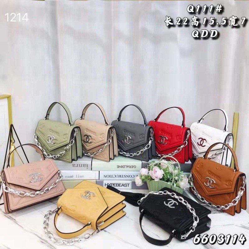 TI 3069 - TAS HANDBAG WANITA IMPORT  BRANDED MURAH  WANITA MURAH - D